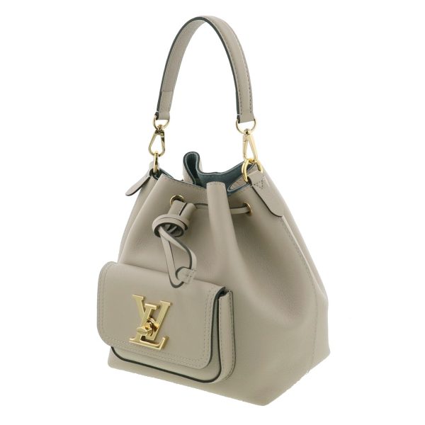 1240004022483 2 Louis Vuitton Lockme Shoulder Bag Beige