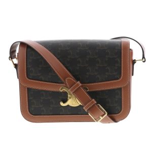 1240004024047 1 Louis Vuitton Rivet Monogram Shoulder Bag Brown