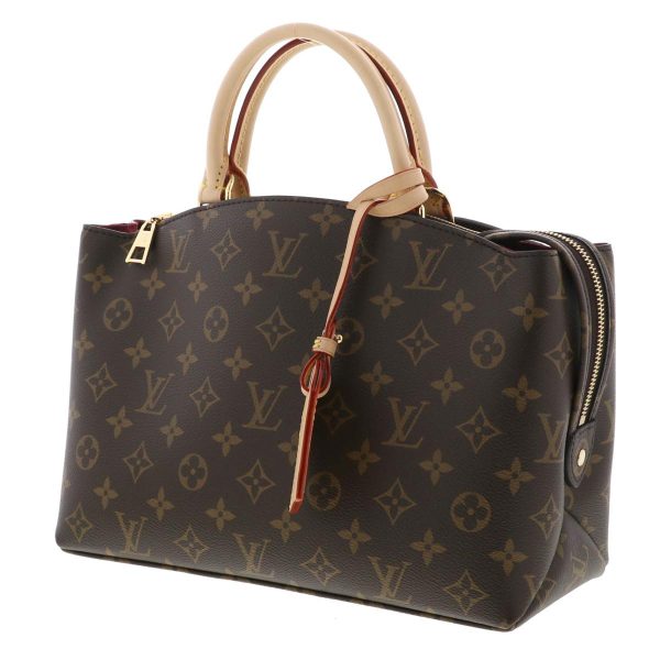 1240004024225 2 Louis Vuitton Petit Sac Plat Handbag Monogram Brown