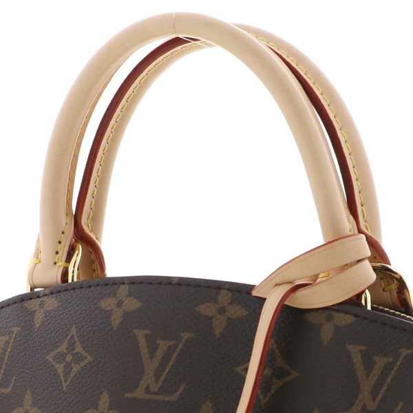 1240004024225 3 Louis Vuitton Petit Sac Plat Handbag Monogram Brown