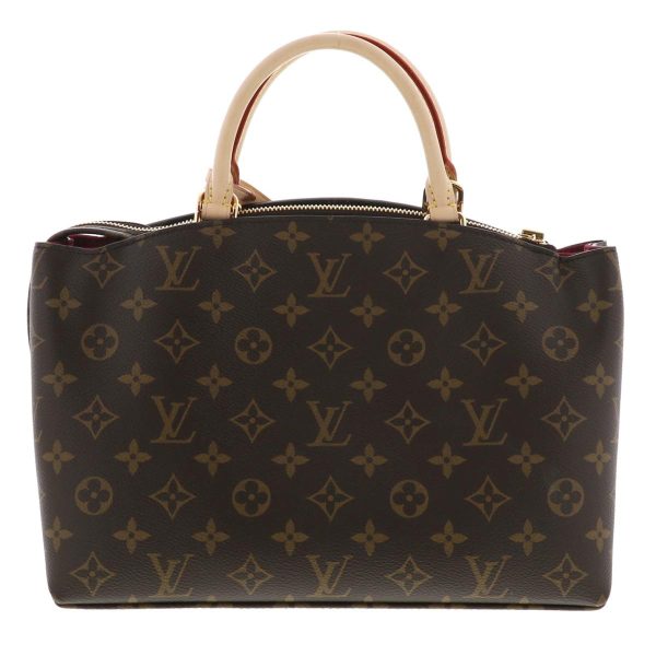 1240004024225 4 Louis Vuitton Petit Sac Plat Handbag Monogram Brown