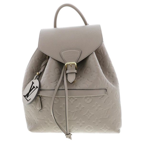 1240004024826 1 Louis Vuitton Monthly PM Rucksack Monogram Empreinte Beige