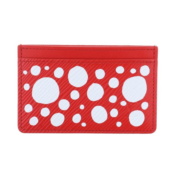 1240004027749 1 Louis Vuitton Porto Cult Samlle Card Case Epi Red