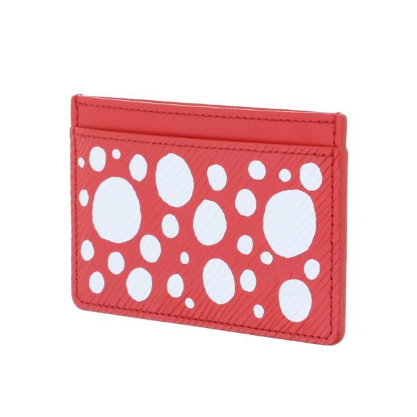 1240004027749 2 Louis Vuitton Porto Cult Samlle Card Case Epi Red