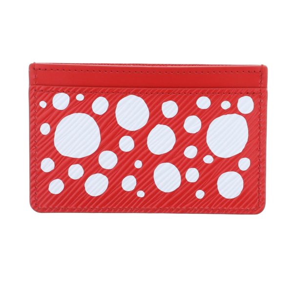 1240004027749 3 Louis Vuitton Porto Cult Samlle Card Case Epi Red