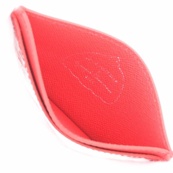 1240004027749 4 Louis Vuitton Porto Cult Samlle Card Case Epi Red