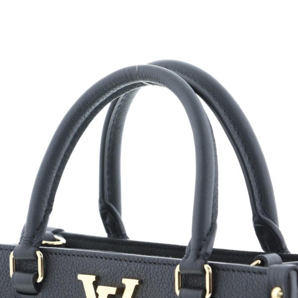 1240004028186 3 Louis Vuitton Lock Go Handbag Black