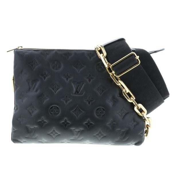 1240004028572 1 Louis Vuitton Cussan PM Shoulder Bag Black