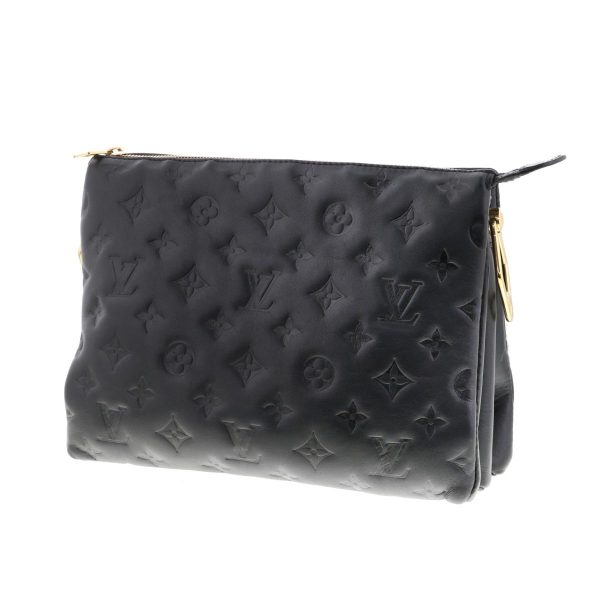 1240004028572 2 Louis Vuitton Cussan PM Shoulder Bag Black