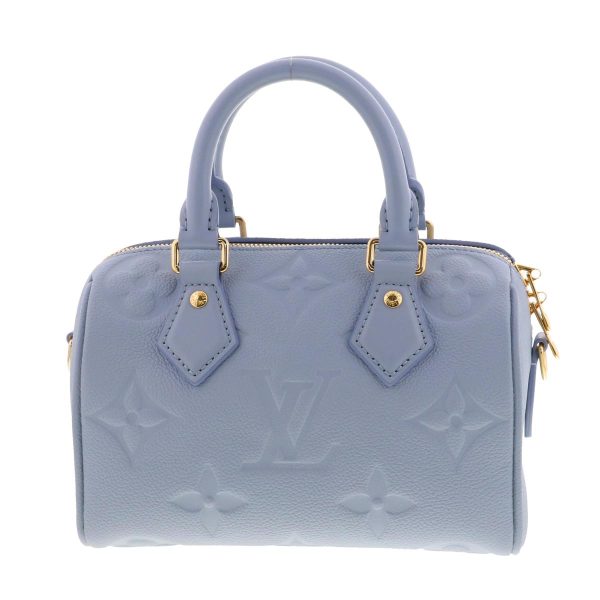 1240004029488 4 Louis Vuitton Spiedi Bandolier 20 Shoulder Bag Monogram Empreinte Blue