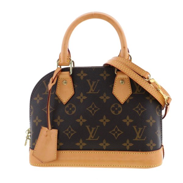 1240004030016 1 Louis Vuitton Alma BB Handbag Brown