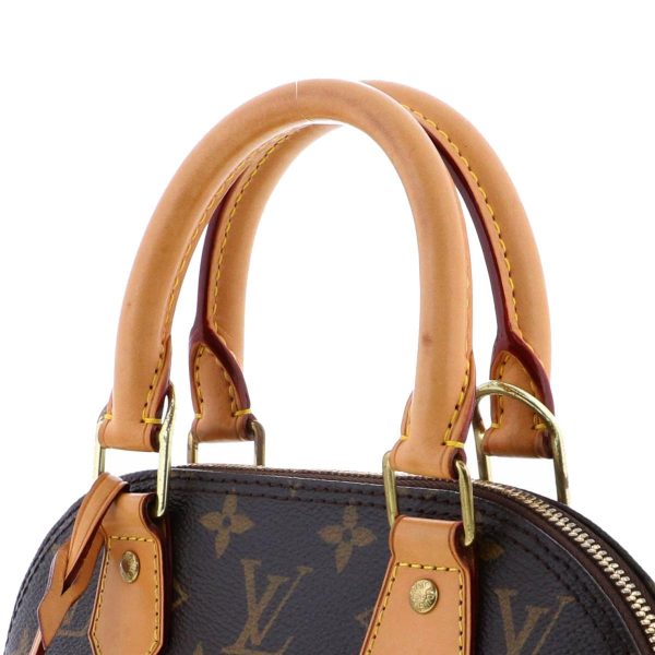 1240004030016 3 Louis Vuitton Alma BB Handbag Brown