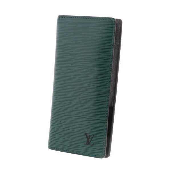 1240004030977 2 Louis Vuitton Portrait Brass Long Wallet Green