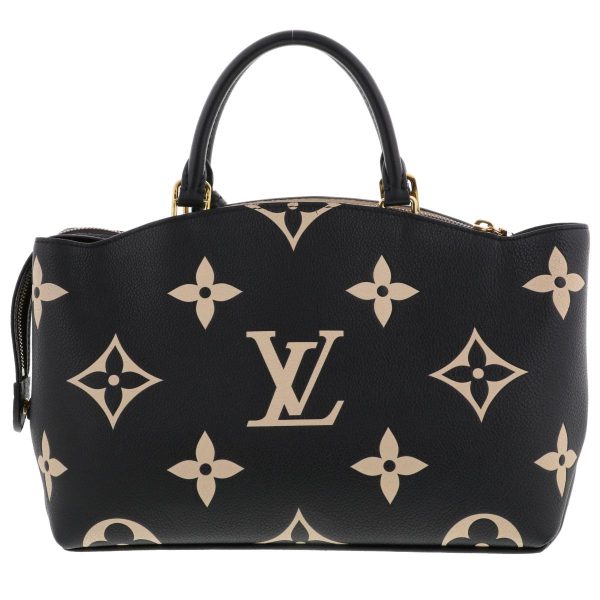 1240004031002 4 Louis Vuitton Petit Sac Plat Shoulder Bag Monogram Empreinte Black