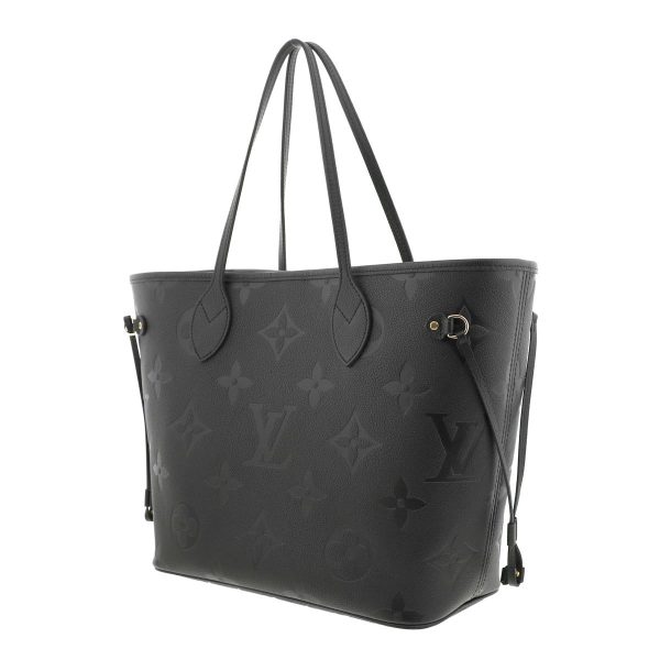 1240005019517 2 Louis Vuitton Neverfull MM Tote Bag Monogram Empreinte Black