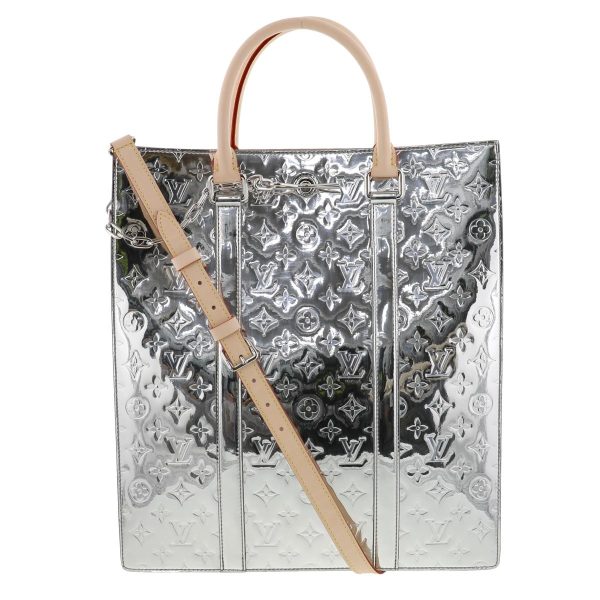 1240005021441 1 1 Louis Vuitton Sac Pla Handbag Monogram Silver