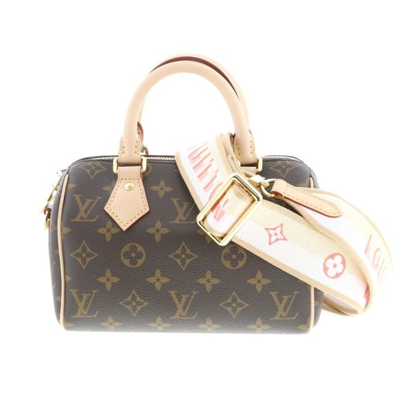 1240005024550 1 Louis Vuitton Speedy Bandolier 20 Handbag Monogram