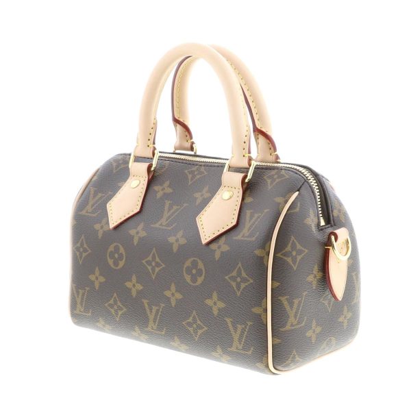 1240005024550 2 Louis Vuitton Speedy Bandolier 20 Handbag Monogram