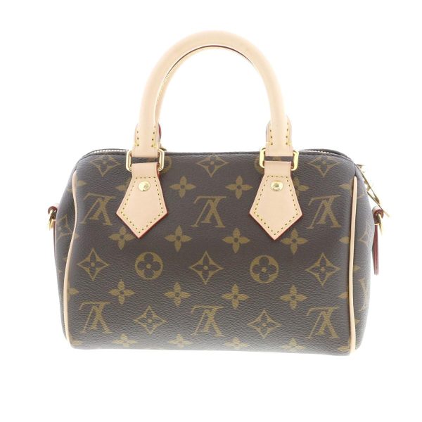 1240005024550 3 Louis Vuitton Speedy Bandolier 20 Handbag Monogram