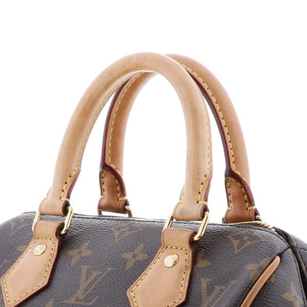 1240005025891 3 1 Louis Vuitton Speedy Bandolier 20 Handbag Monogram Brown