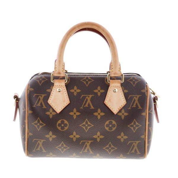 1240005025891 4 1 Louis Vuitton Speedy Bandolier 20 Handbag Monogram Brown