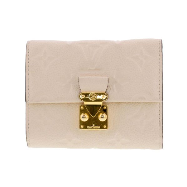 1240005027719 1 Louis Vuitton Portfolio Métis Compact Wallet Monogram Empreinte White