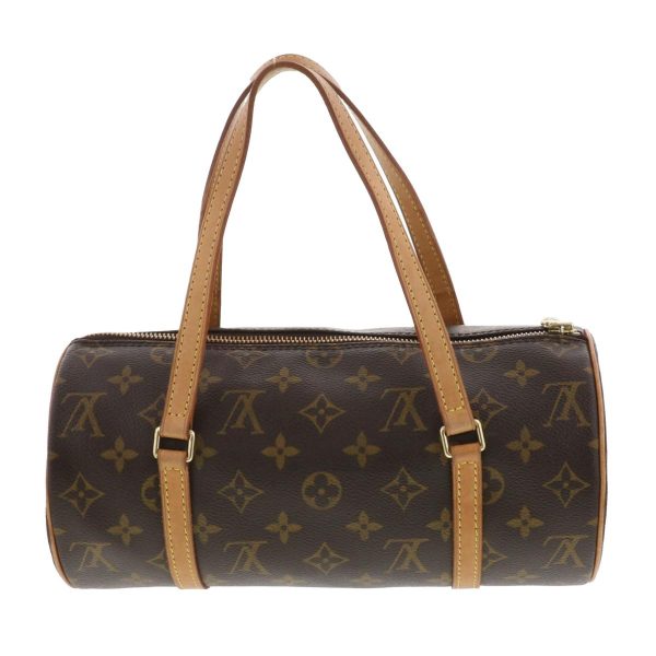 1240005027729 4 Louis Vuitton Papillon Handbag Monogram Brown