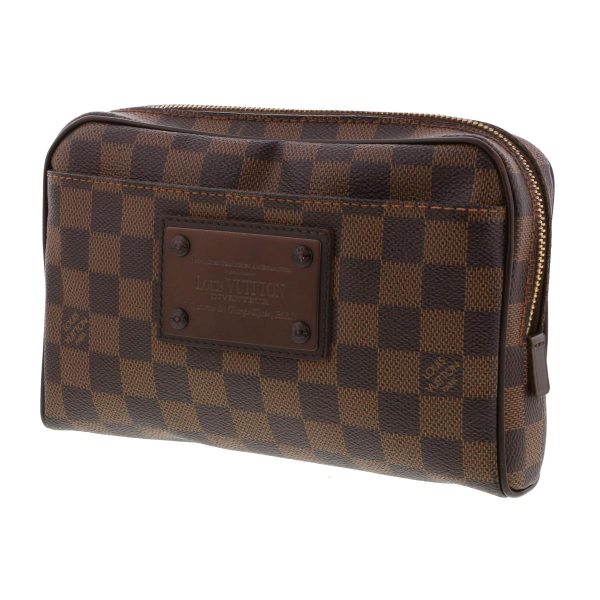 1240005027791 2 Louis Vuitton Bum Bag Damier Ebene Brown