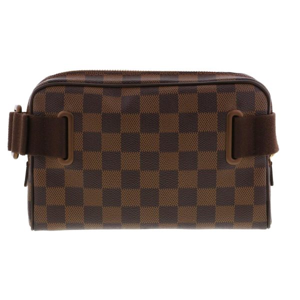 1240005027791 3 Louis Vuitton Bum Bag Damier Ebene Brown