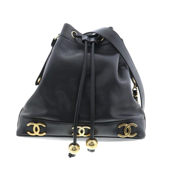 1240007019749 1 Chanel Triple Coco Drawstring Shoulder Bag