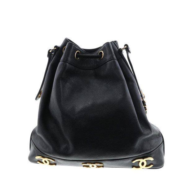 1240007019749 3 Chanel Triple Coco Drawstring Shoulder Bag