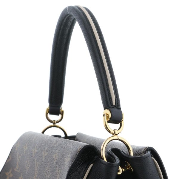 1240007022051 3 Louis Vuitton Double V Handbag Calf Noir Black