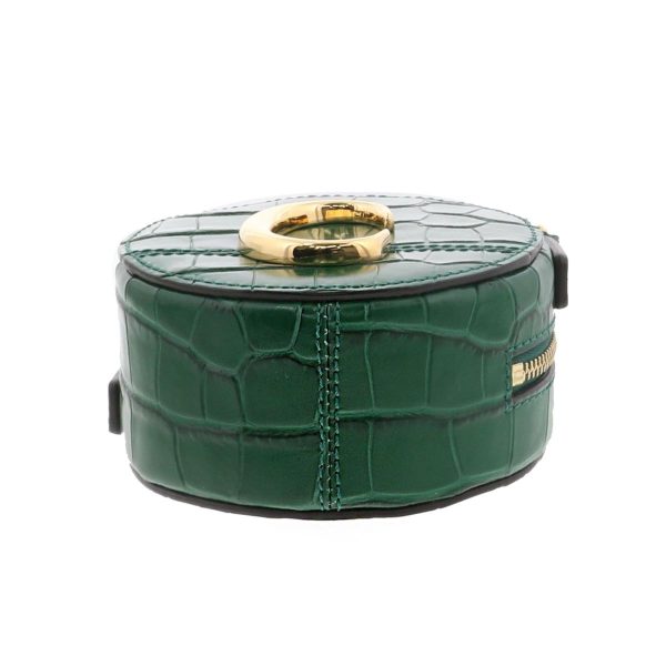 1240007026636 4 Chloe Round Mini Shoulder Bag Green