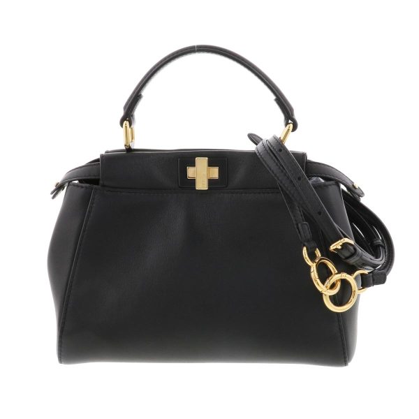 1240007026771 1 Fendi Peekaboo Mini Monster Shoulder Bag