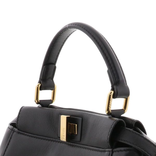 1240007026771 3 Fendi Peekaboo Mini Monster Shoulder Bag