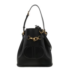 1240007027191 1 Prada Handbag Leather Black