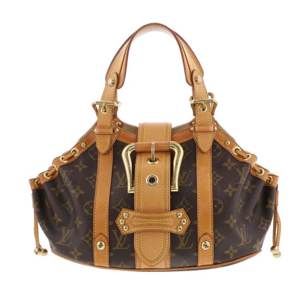 1240007027403 1 Louis Vuitton Deda GM Handbag Brown