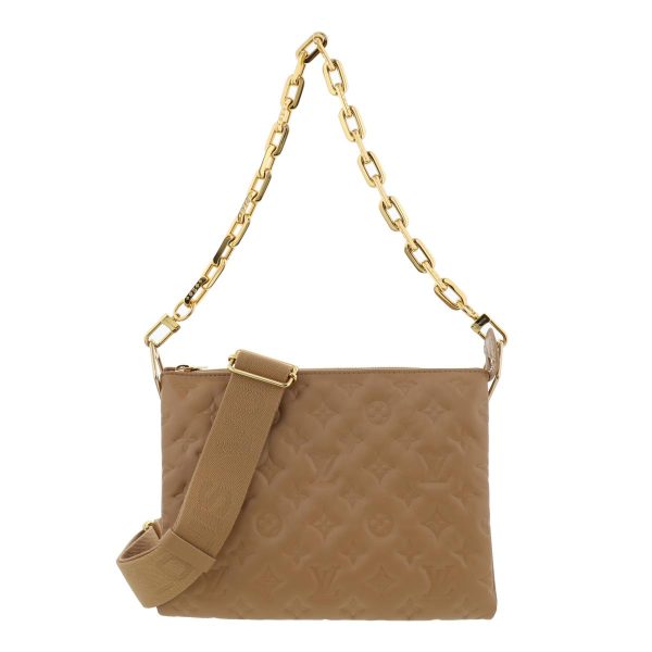 1240009002279 1 1 Louis Vuitton Kousan PM Shoulder Bag Beige