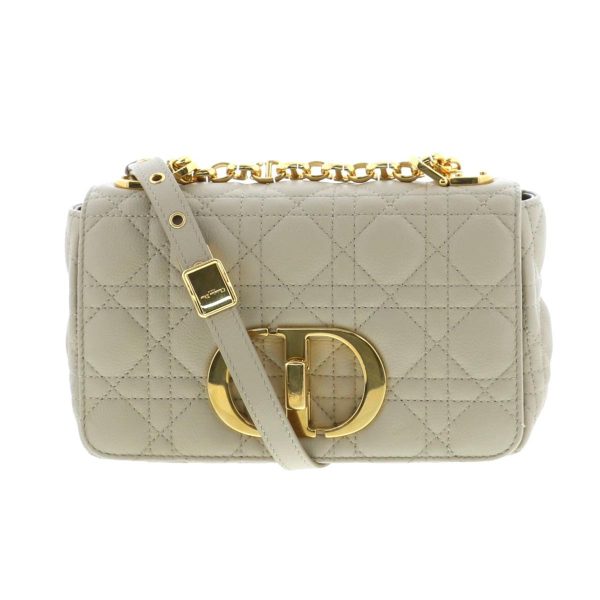 1240009003197 1 Christian Dior Caro Small Shoulder Bag Beige