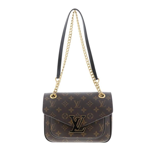 1240009003928 1 Louis Vuitton Passy Shoulder Bag Monogram Brown