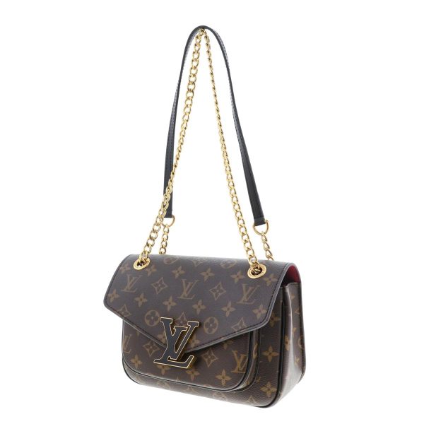 1240009003928 2 Louis Vuitton Passy Shoulder Bag Monogram Brown