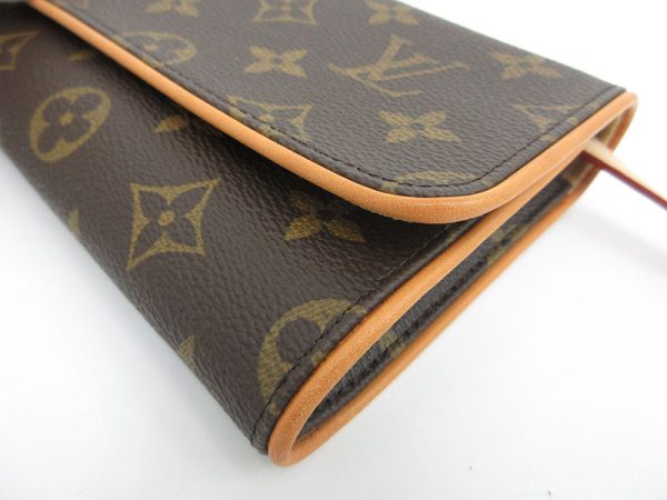 1240202198416 4 Louis Vuitton Pochette Twin GM Clutch Bag Brown