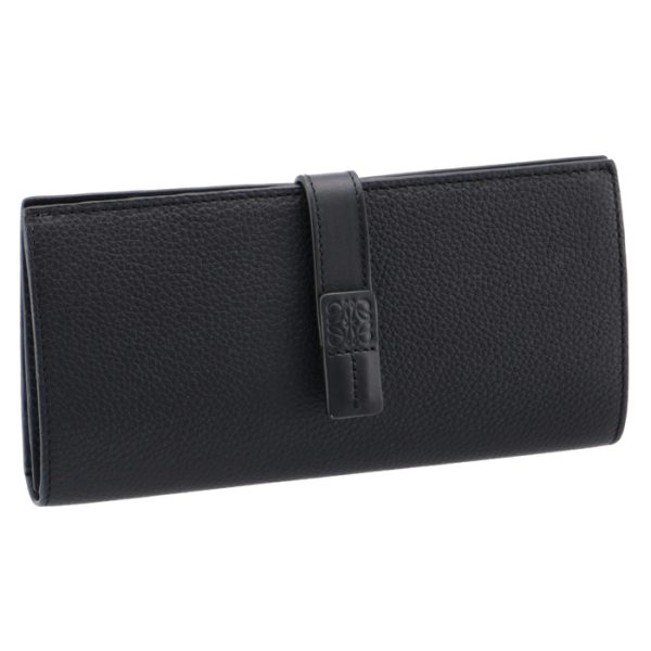 12412s4000511100 Loewe Large Vertical Wallet Black