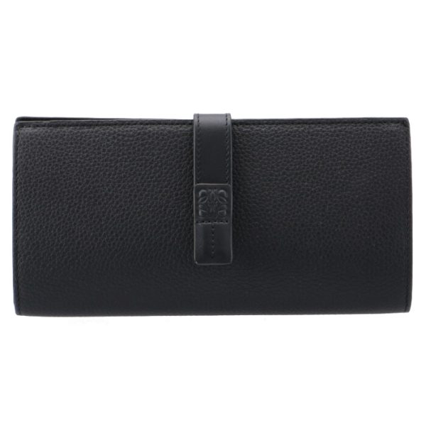 12412s4000511100 1 Loewe Large Vertical Wallet Black