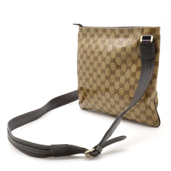 12430665 2 Gucci GG Shoulder Bag Crossbody Khaki Beige Brown