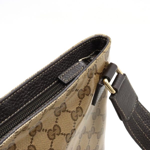 12430665 7 Gucci GG Shoulder Bag Crossbody Khaki Beige Brown