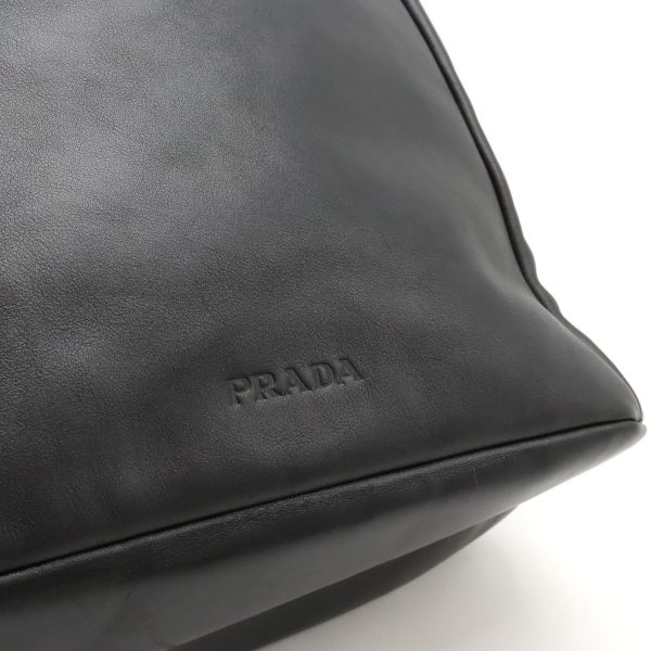 12430693 8 Prada Backpack Soft Calf Leather Nero Black