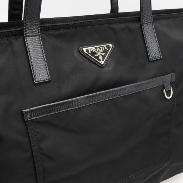 12440090 8 Prada Tote Bag Leather ARDESIA Gray