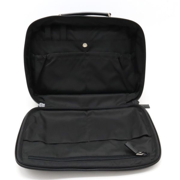 12440098 5 Prada Viaggio Vanity Bag Leather Nero