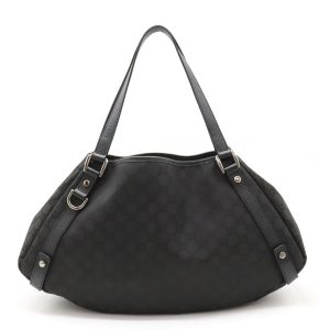 12440353 1 Gucci Soft GG Supreme Body Bag Black